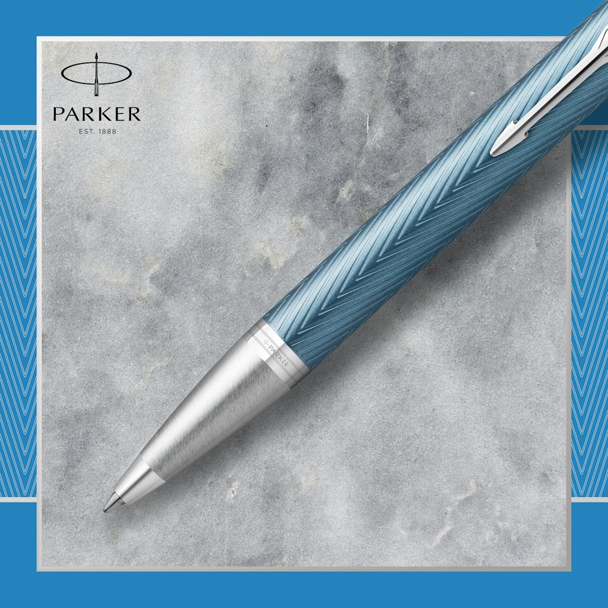 B/POINT PARKER IM PREMIUM BLUE GREY CT [ITEM CODE: 917881]