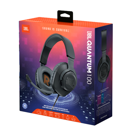JBL QUANTUM 100 [ITEM CODE: JBLQUANTUM100BLK]