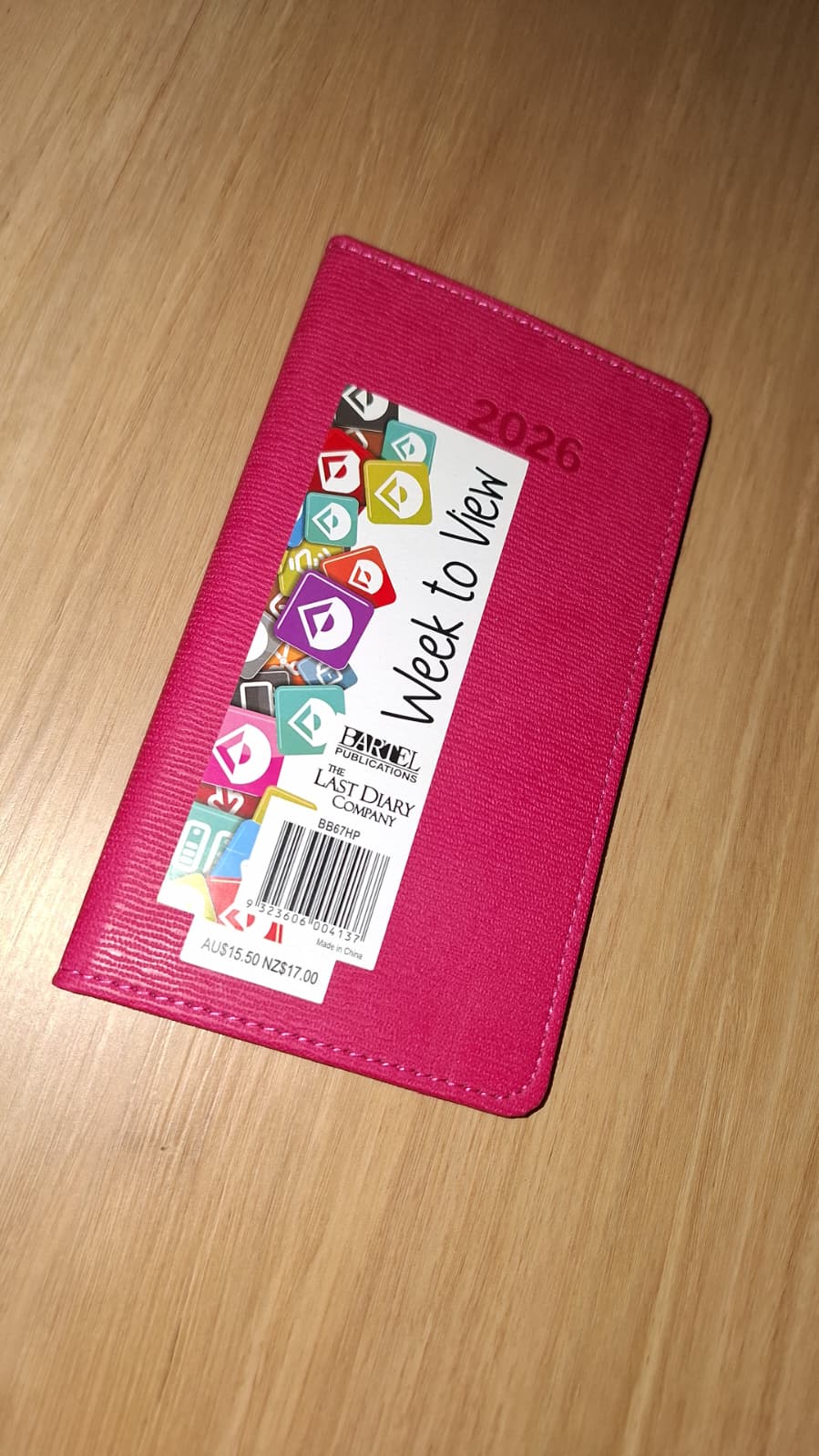 Week to view Diary 2026