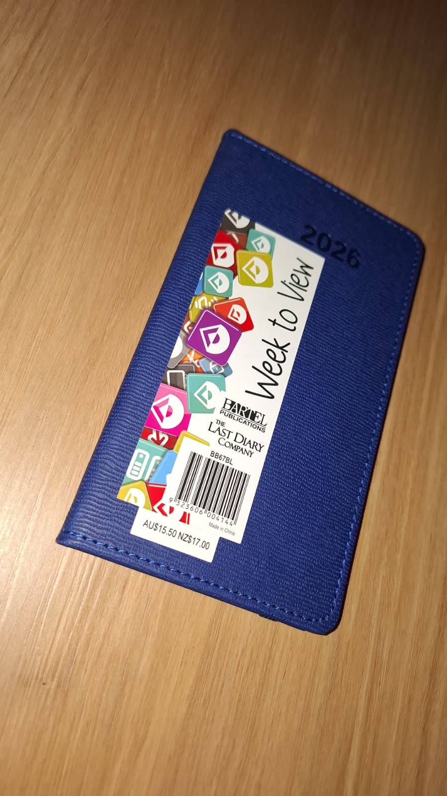 Week to view Diary 2026