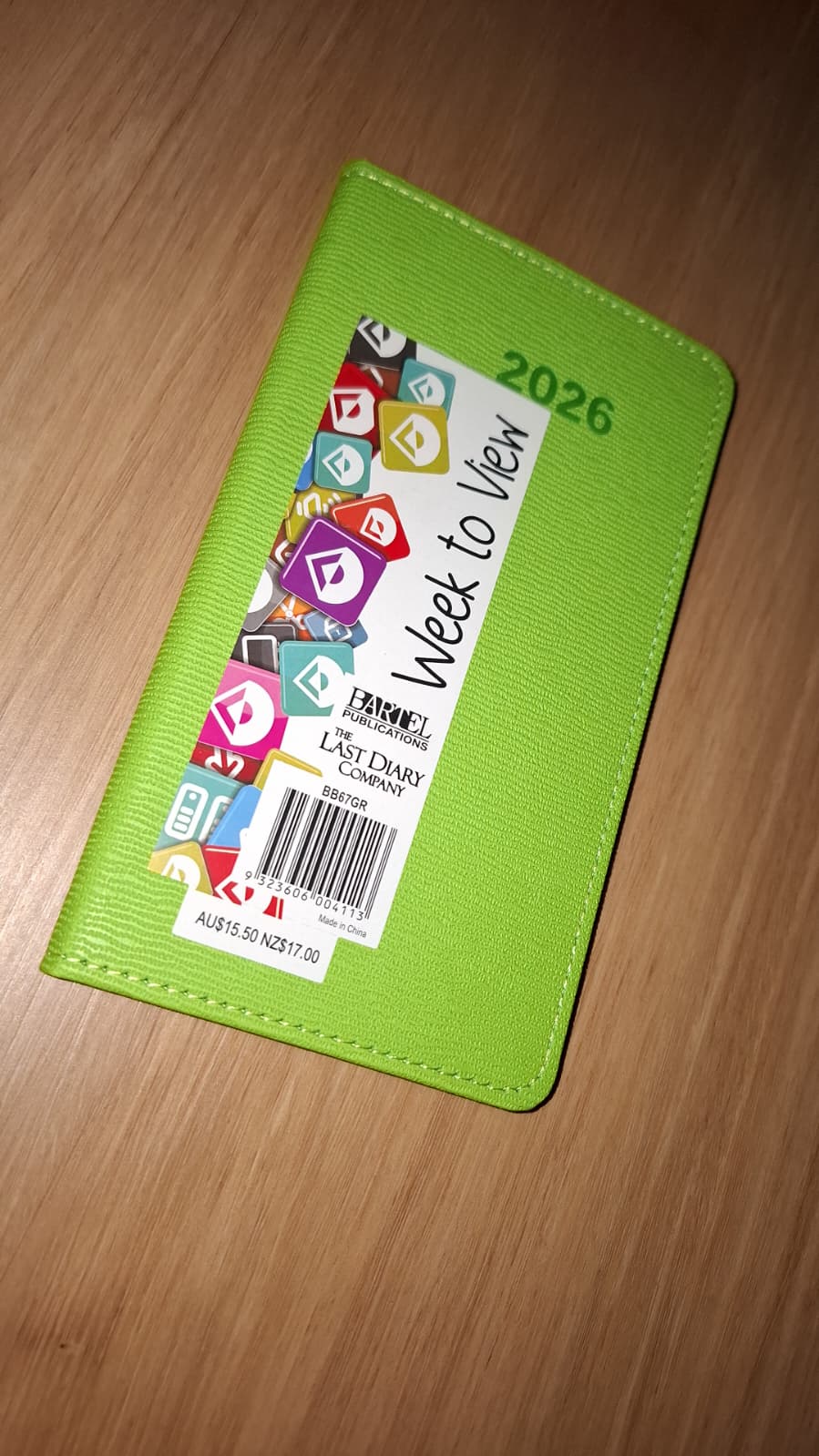 Week to view Diary 2026