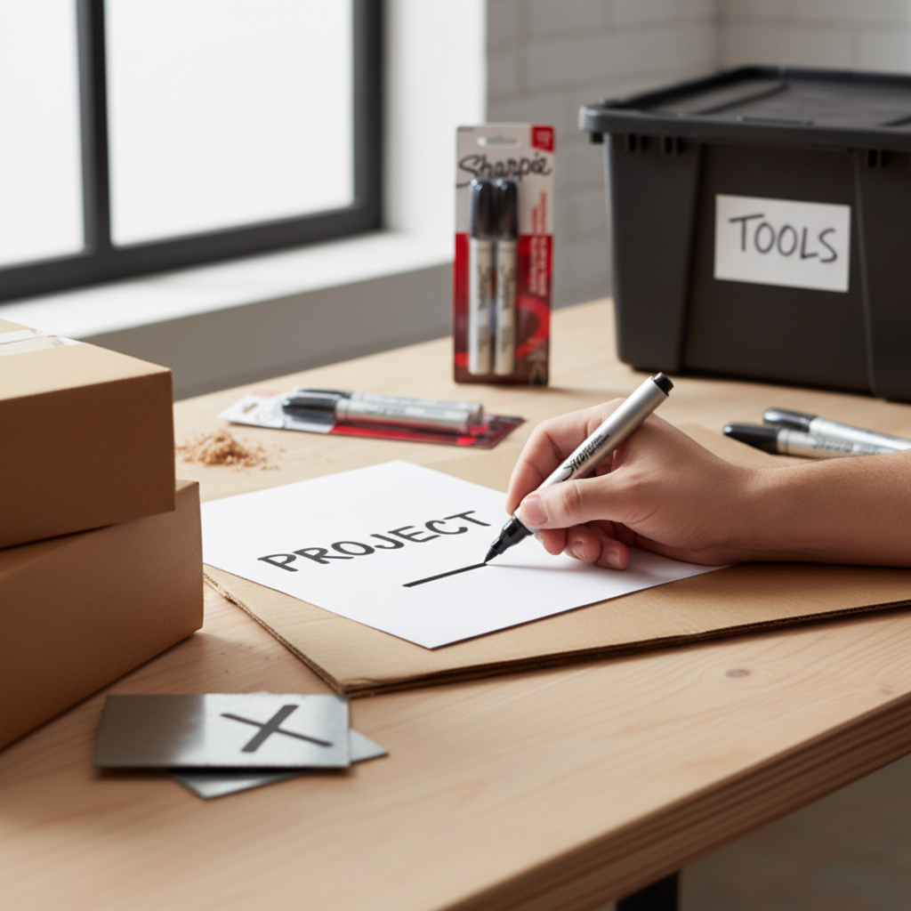 Sharpie Markers - In Use